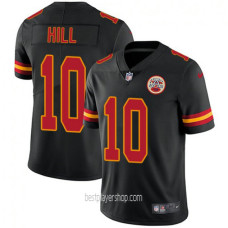 Tyreek Hill Kansas City Chiefs Youth Game Color Rush Black Jersey Bestplayer